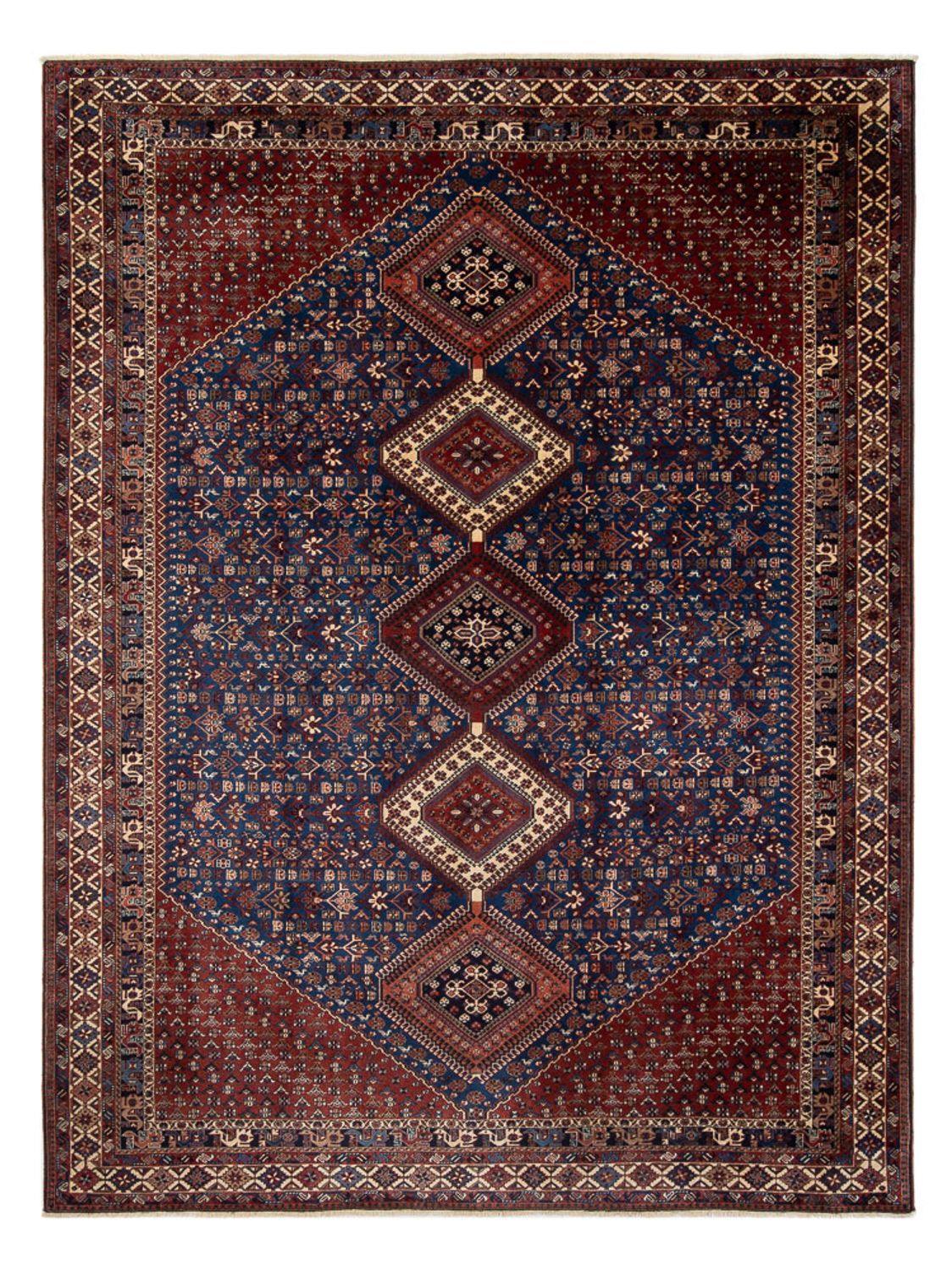 Perser Rug - Nomadic - 352 x 245 cm - dark blue