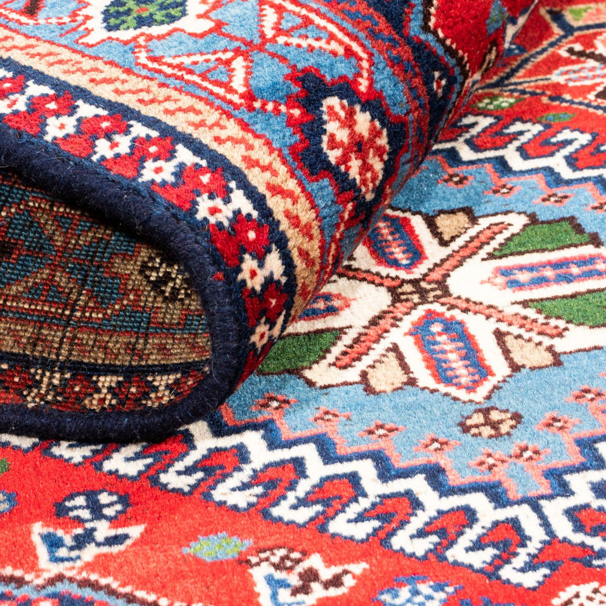 Perser Rug - Nomadic - 115 x 82 cm - red