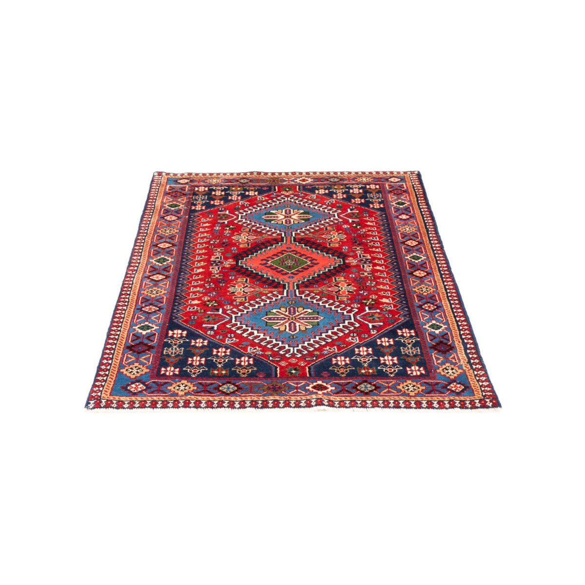 Perser Rug - Nomadic - 115 x 82 cm - red