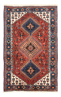 Perser Rug - Nomadic - 123 x 81 cm - red