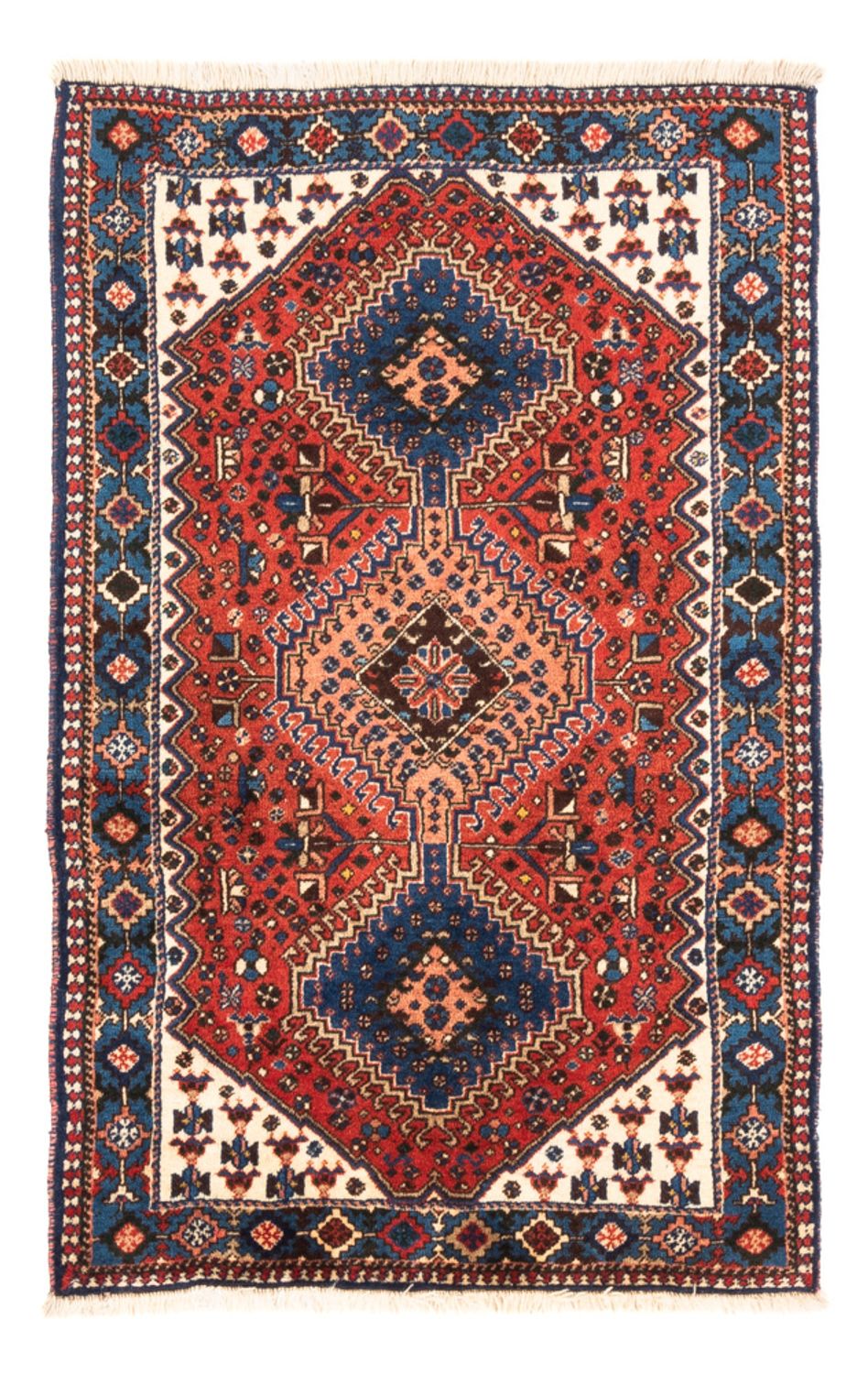 Perser Rug - Nomadic - 123 x 81 cm - red