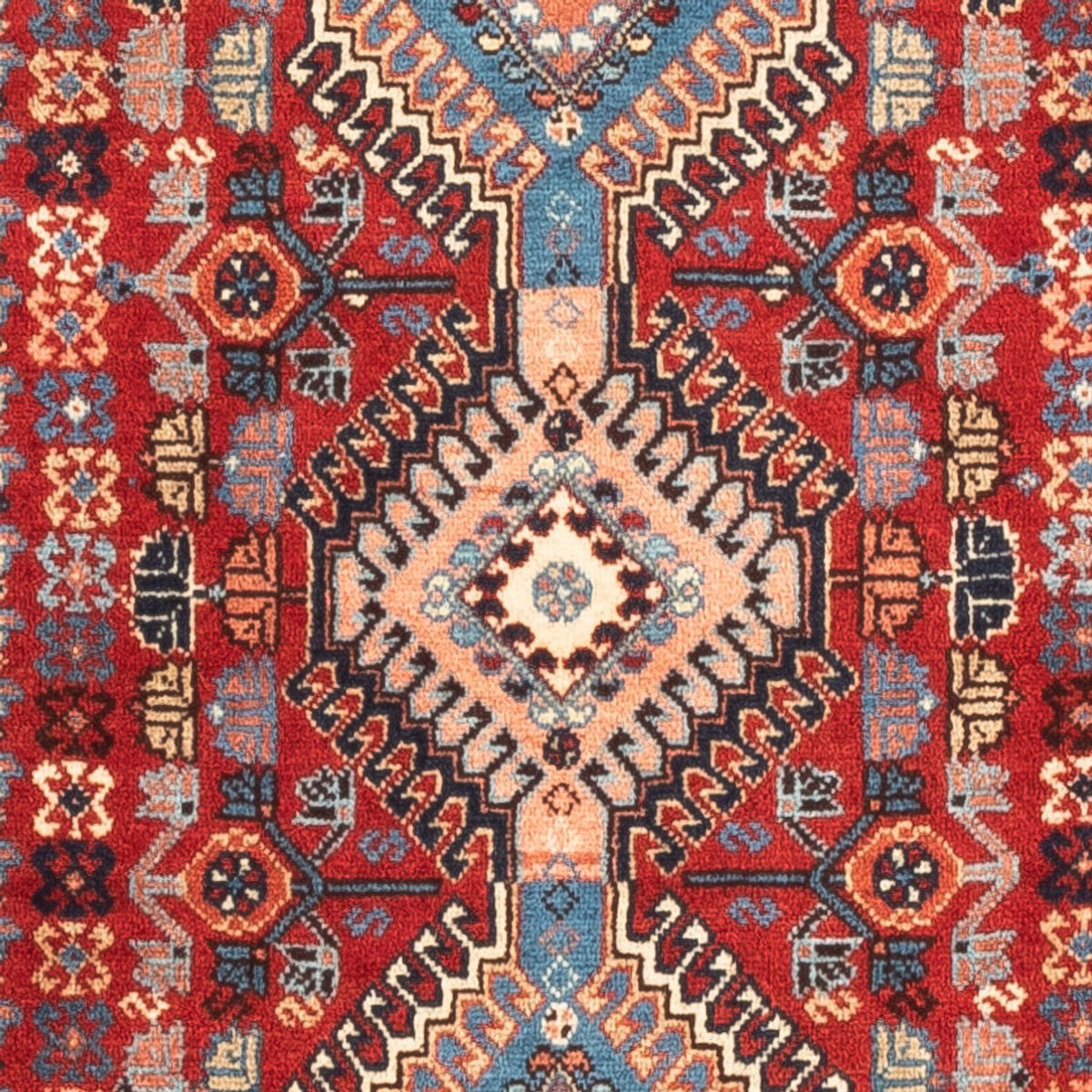Perser Rug - Nomadic - 128 x 82 cm - red