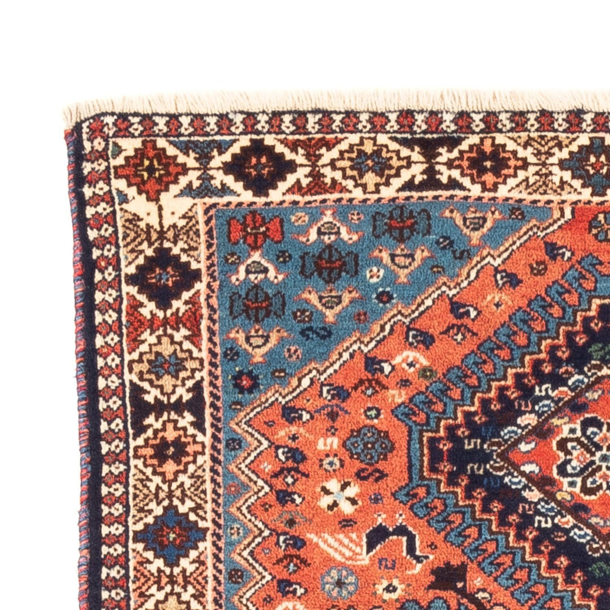 Perser Rug - Nomadic - 125 x 81 cm - red