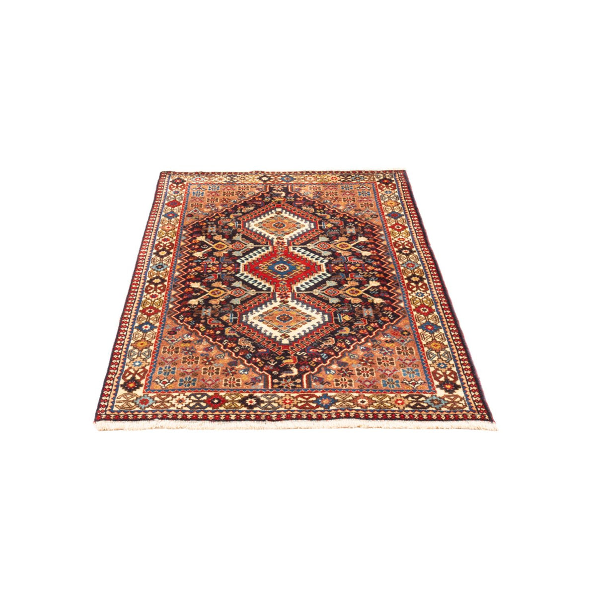 Perser Rug - Nomadic - 130 x 80 cm - dark blue