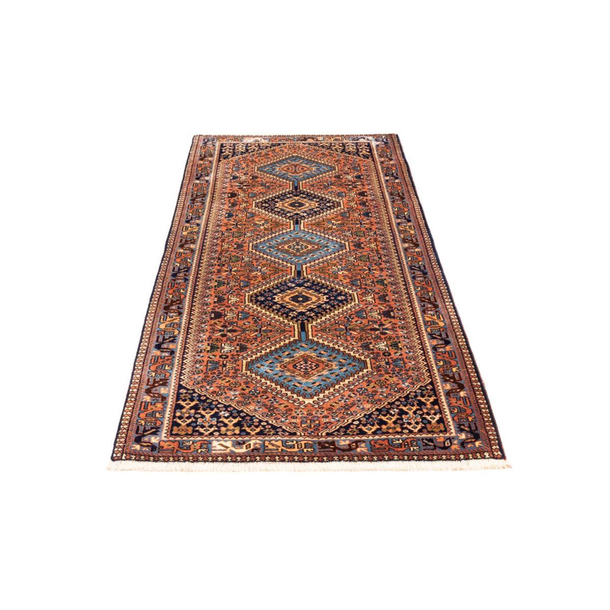 Runner Perser Rug - Nomadic - 197 x 80 cm - red