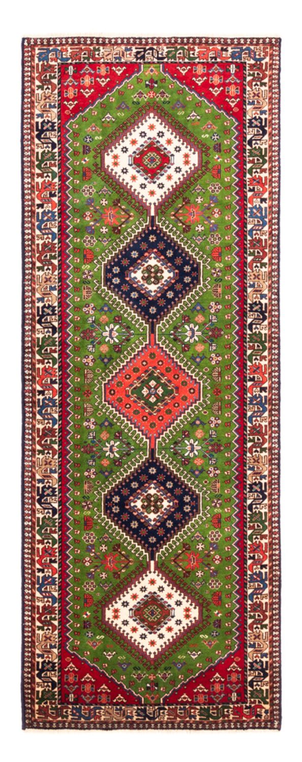 Runner Perser Rug - Nomadic - 212 x 80 cm - green
