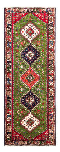 Runner Perser Rug - Nomadic - 212 x 80 cm - green