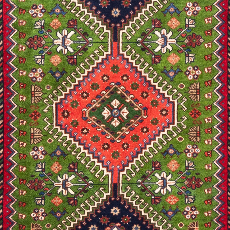 Runner Perser Rug - Nomadic - 212 x 80 cm - green