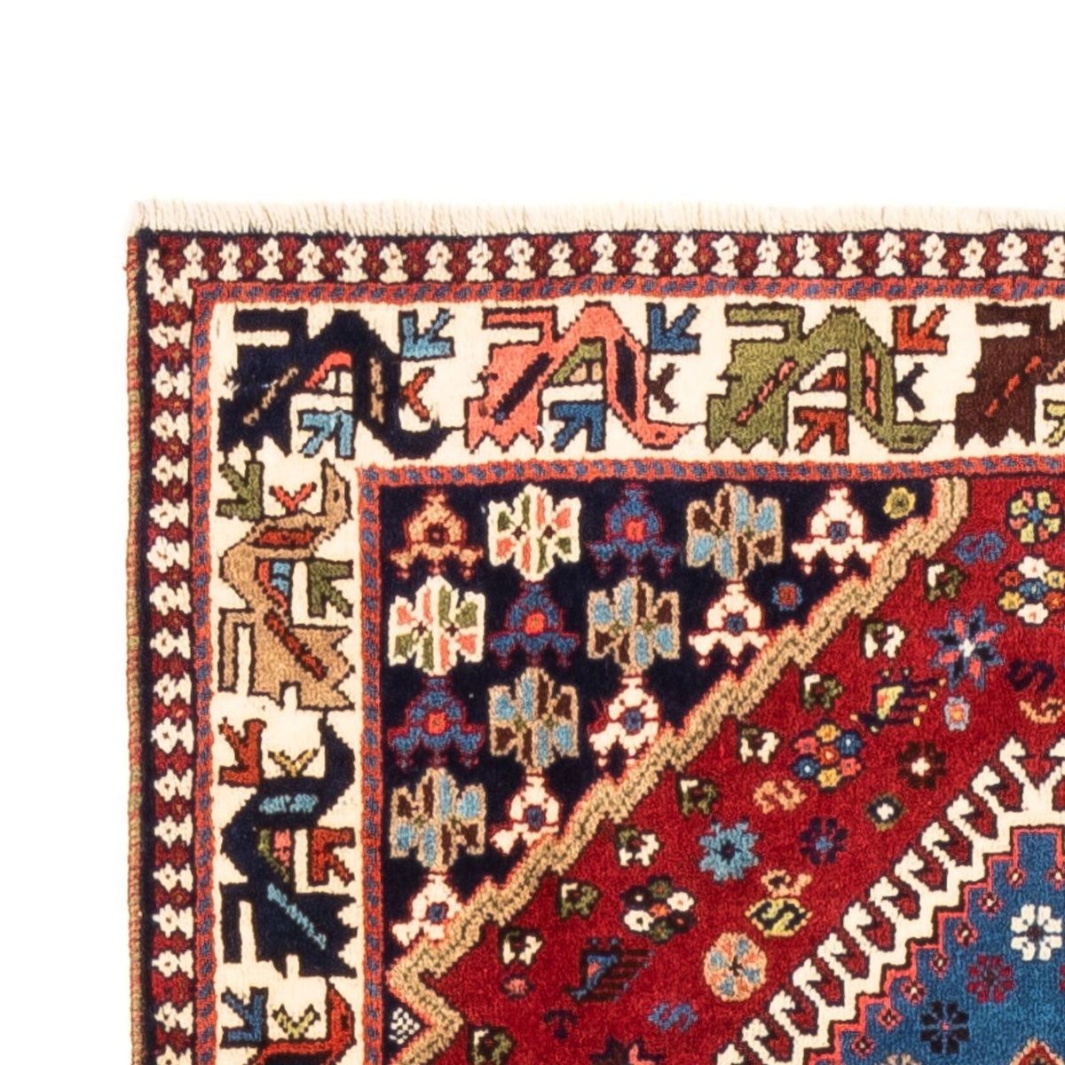 Runner Perser Rug - Nomadic - 196 x 80 cm - red