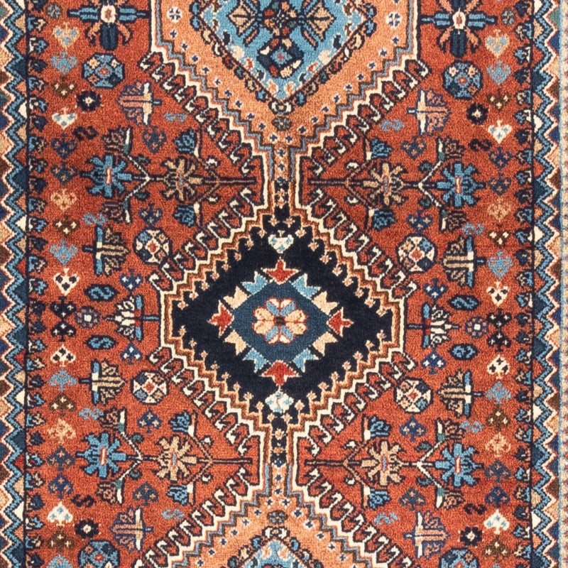 Runner Perser Rug - Nomadic - 205 x 83 cm - red