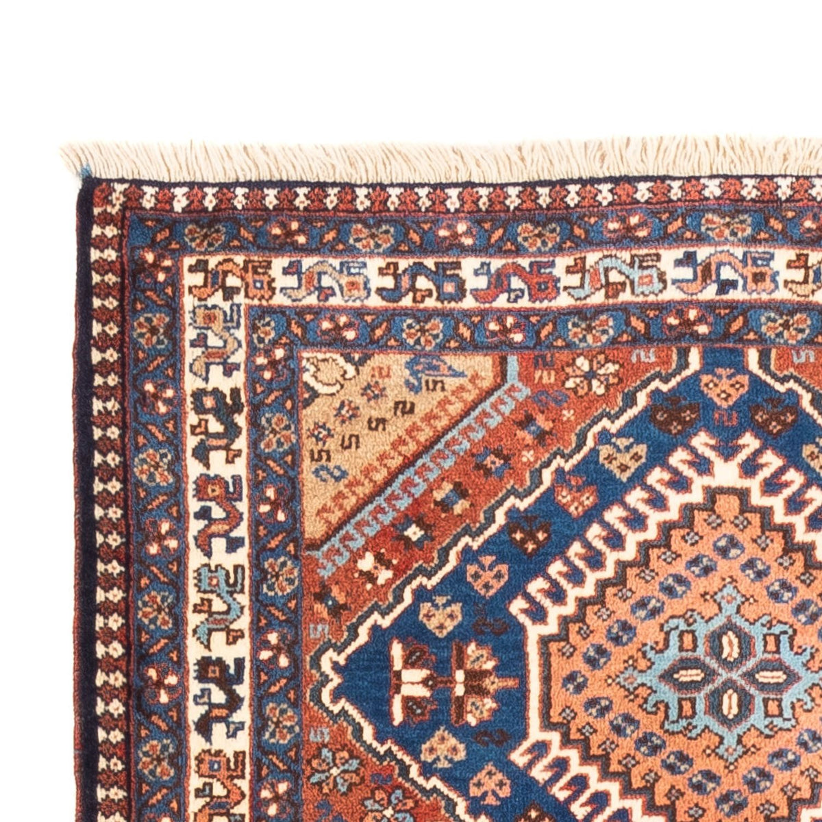 Runner Perser Rug - Nomadic - 194 x 85 cm - red