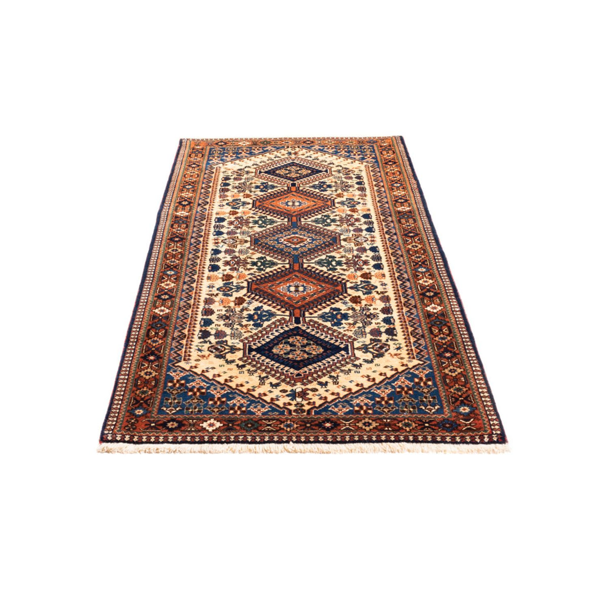 Runner Perser Rug - Nomadic - 195 x 83 cm - cream