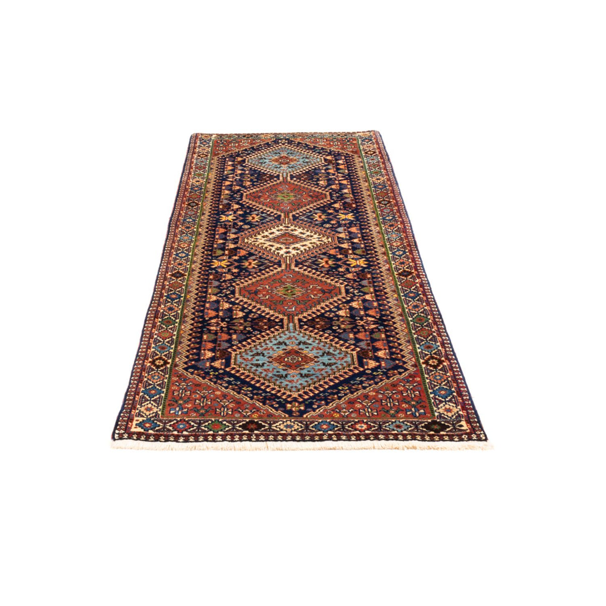 Runner Perser Rug - Nomadic - 204 x 80 cm - dark blue