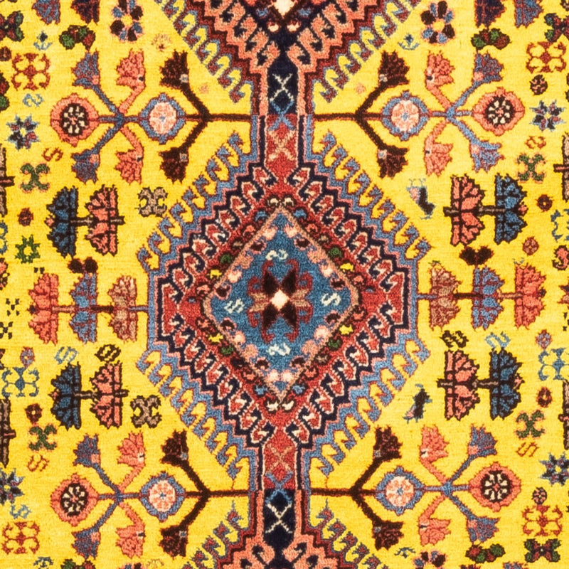 Perser Rug - Nomadic - 128 x 82 cm - yellow