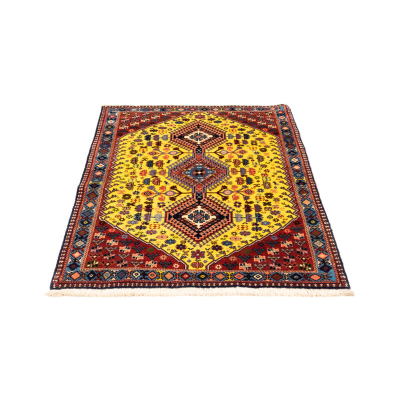 Perser Rug - Nomadic - 128 x 82 cm - yellow