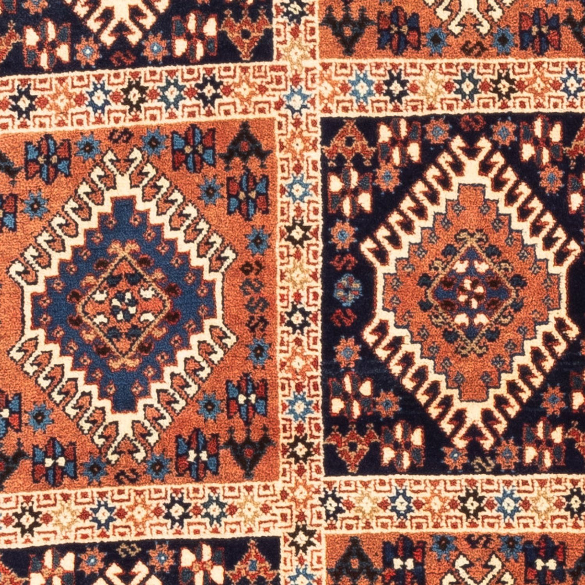 Perser Rug - Nomadic - 128 x 80 cm - multicolored