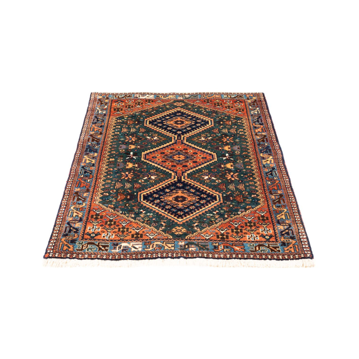 Perser Rug - Nomadic - 127 x 85 cm - dark blue