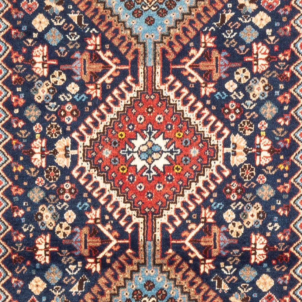 Perser Rug - Nomadic - 124 x 78 cm - dark blue