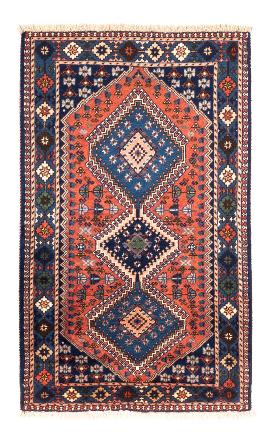Perser Rug - Nomadic - 135 x 85 cm - red