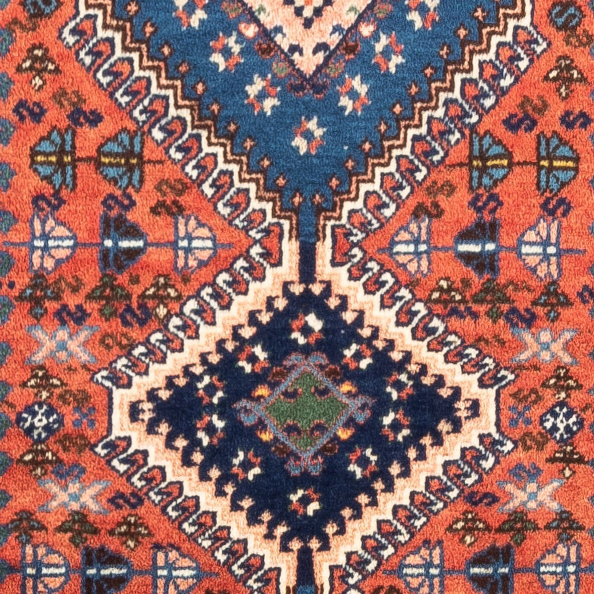 Perser Rug - Nomadic - 135 x 85 cm - red