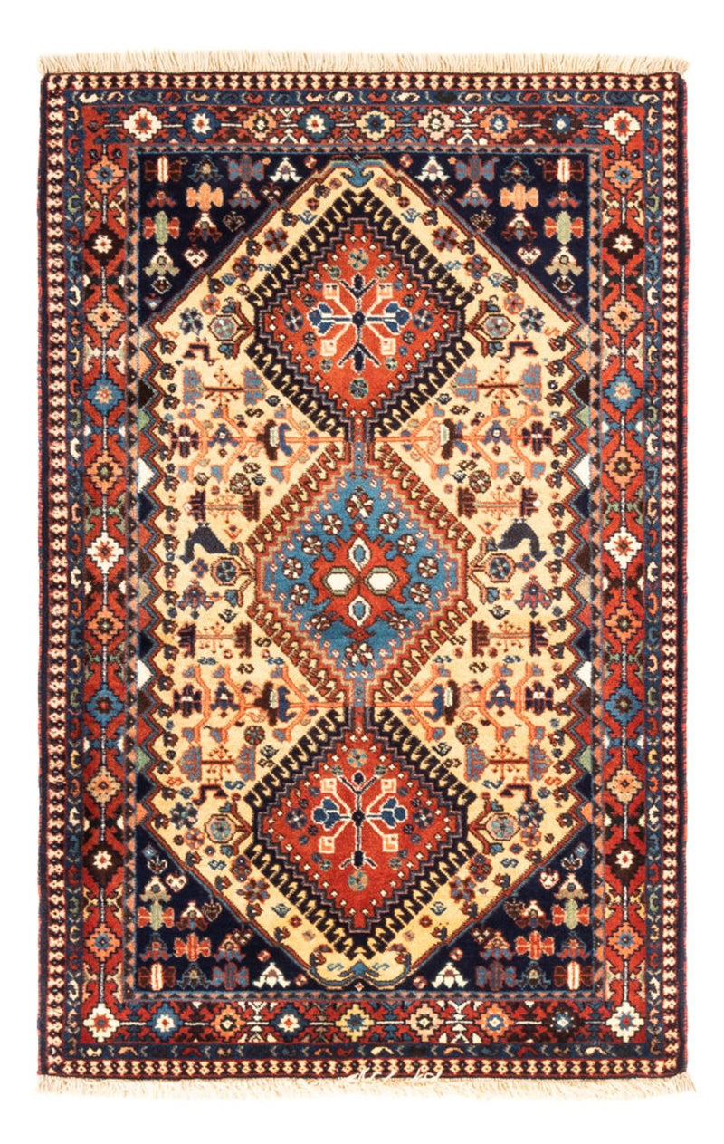 Perser Rug - Nomadic - 130 x 84 cm - cream