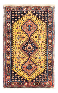 Perser Rug - Nomadic - 133 x 82 cm - yellow