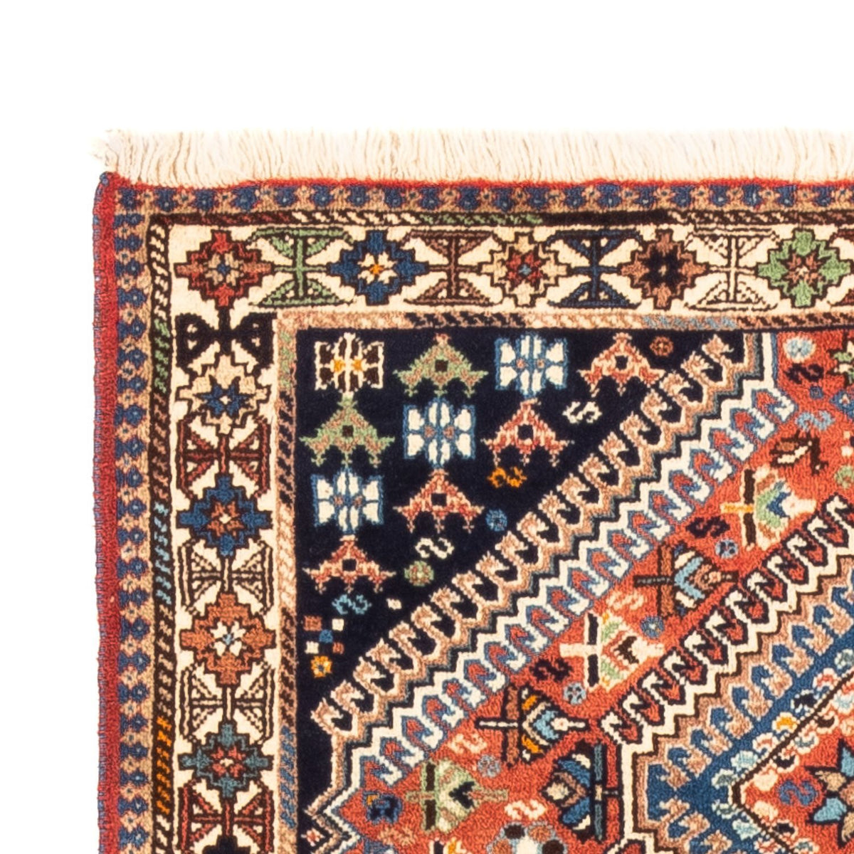 Perser Rug - Nomadic - 130 x 85 cm - red