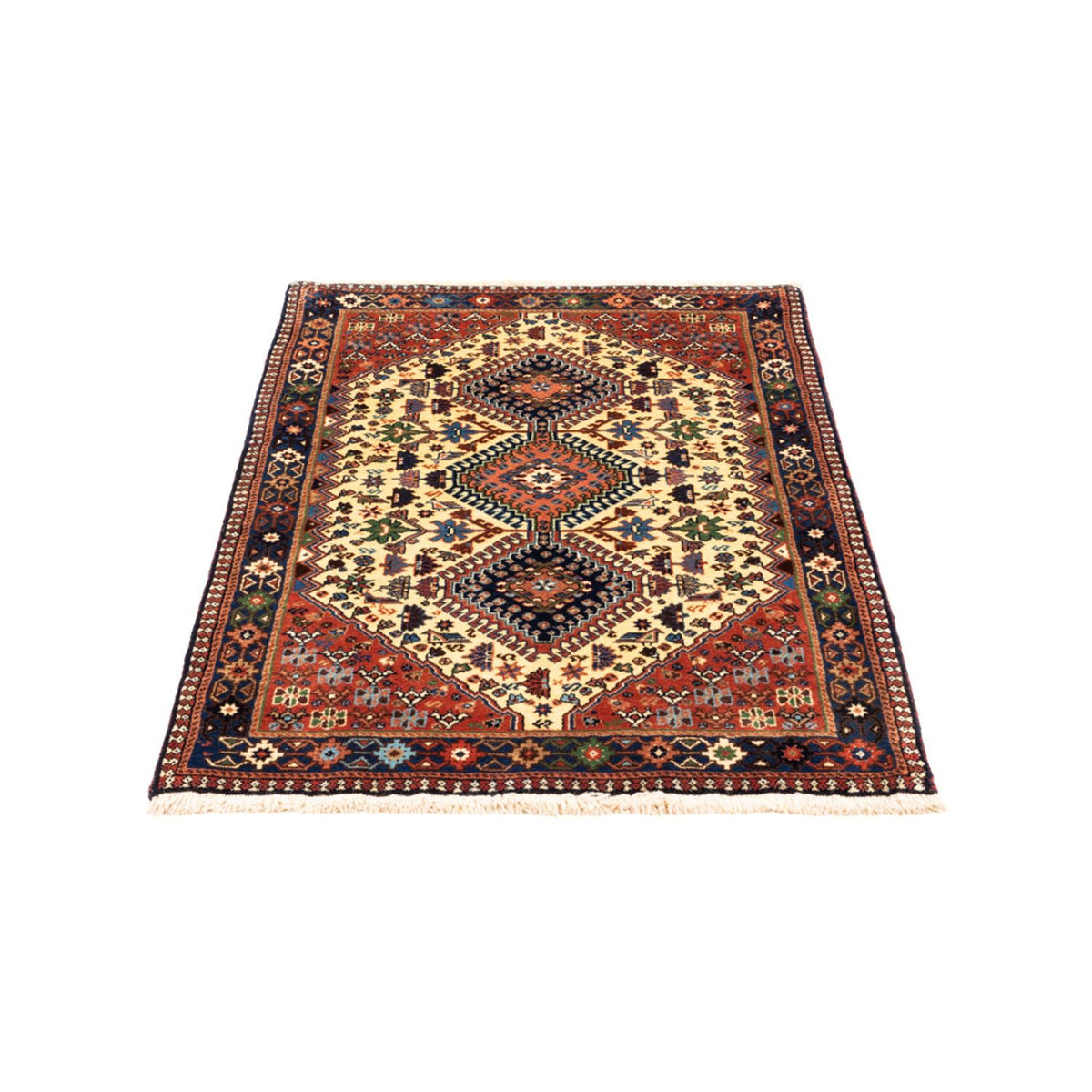 Perser Rug - Nomadic - 130 x 80 cm - cream