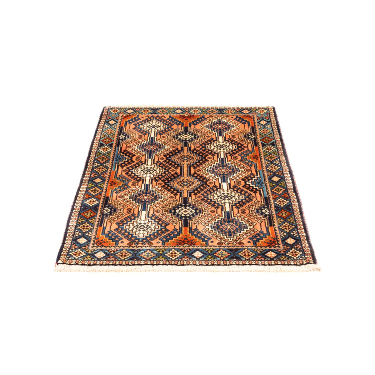 Perser Rug - Nomadic - 125 x 80 cm - red