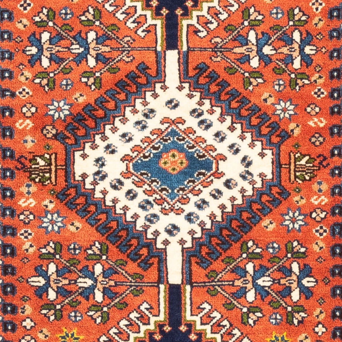 Perser Rug - Nomadic - 138 x 80 cm - red