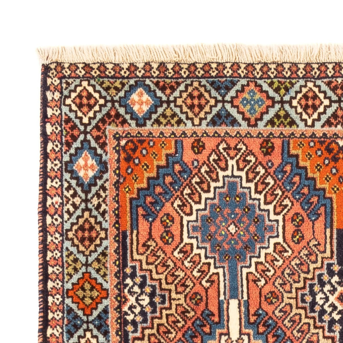 Perser Rug - Nomadic - 125 x 80 cm - red