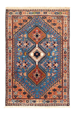 Perser Rug - Nomadic - 122 x 83 cm - blue