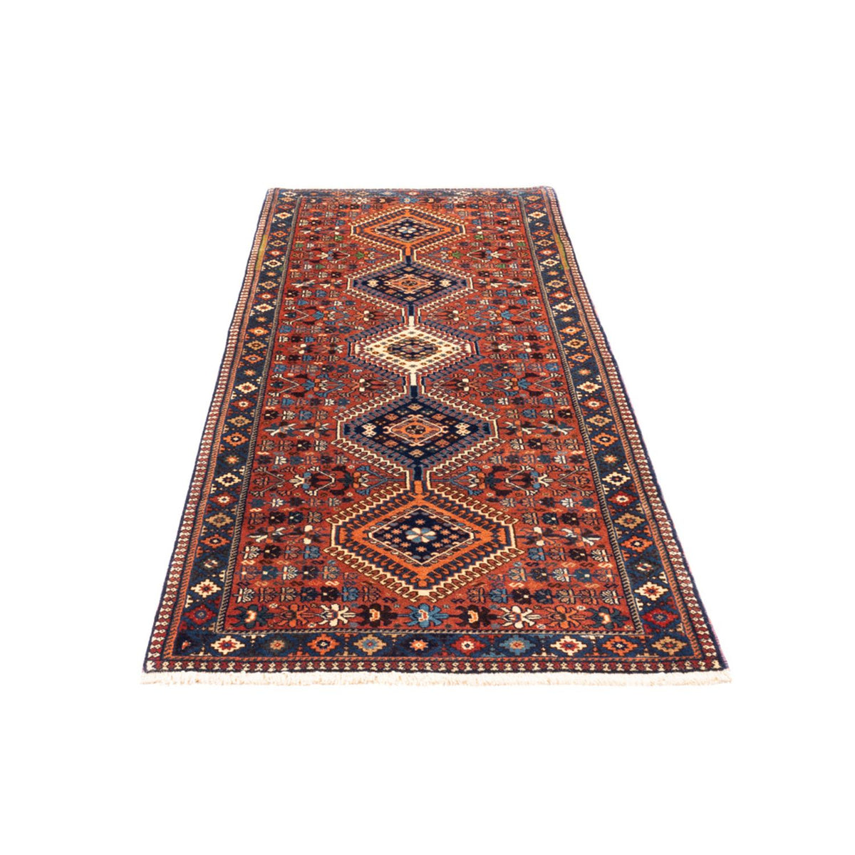 Runner Perser Rug - Nomadic - 220 x 80 cm - red