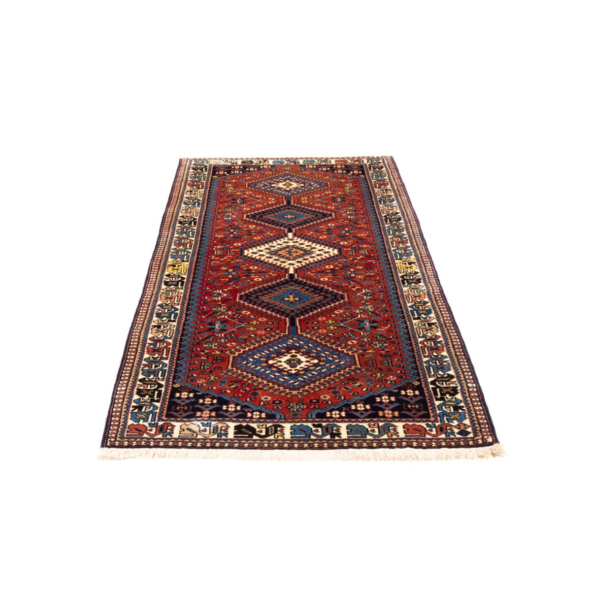 Runner Perser Rug - Nomadic - 193 x 85 cm - red
