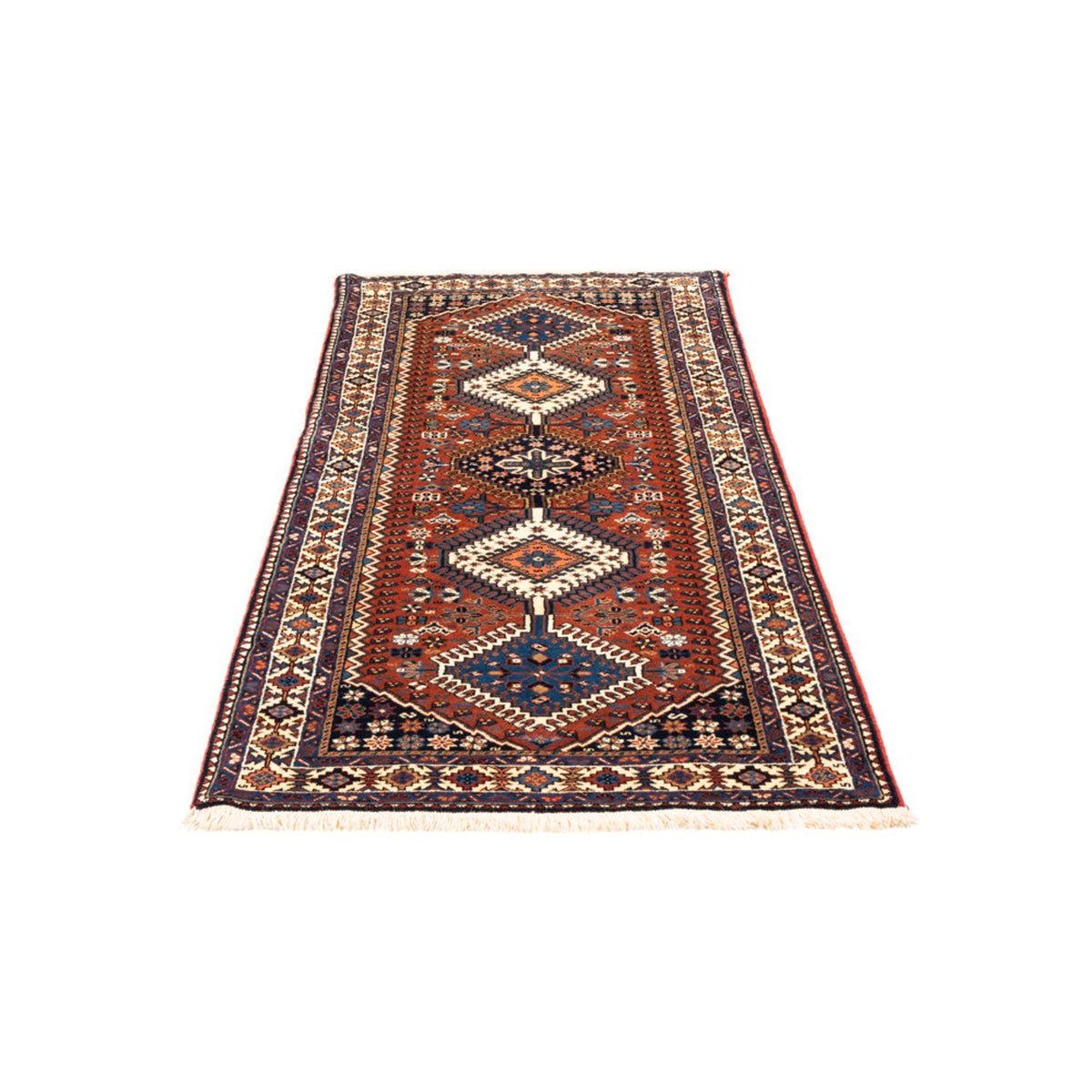 Runner Perser Rug - Nomadic - 205 x 80 cm - red