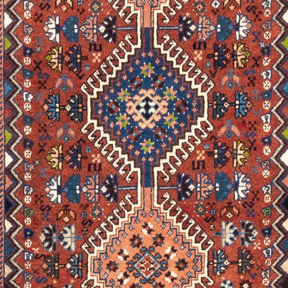 Runner Perser Rug - Nomadic - 195 x 80 cm - red