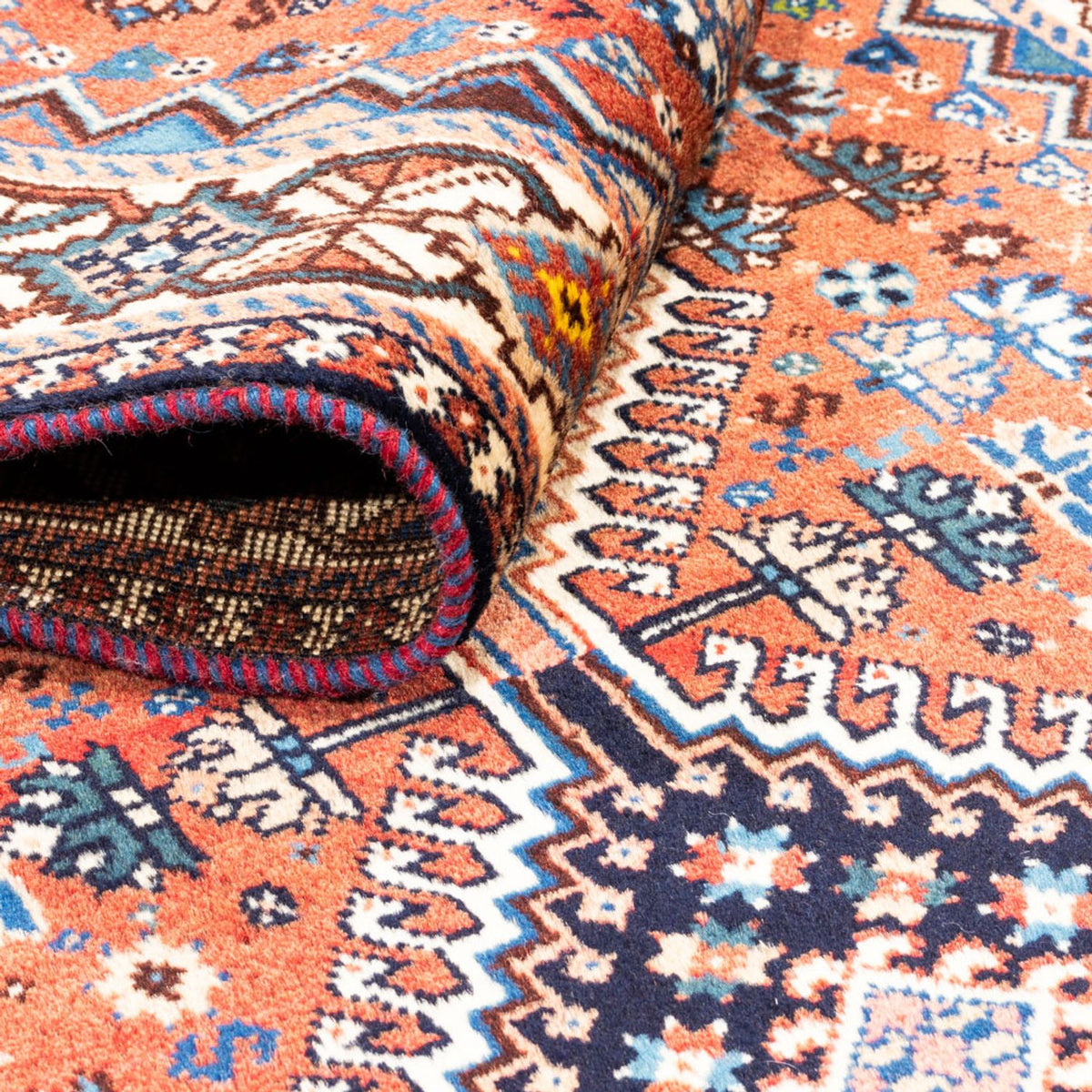 Runner Perser Rug - Nomadic - 195 x 80 cm - red