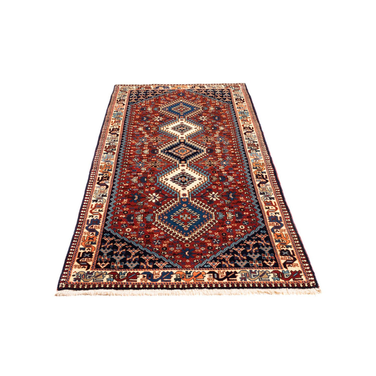 Runner Perser Rug - Nomadic - 200 x 80 cm - red