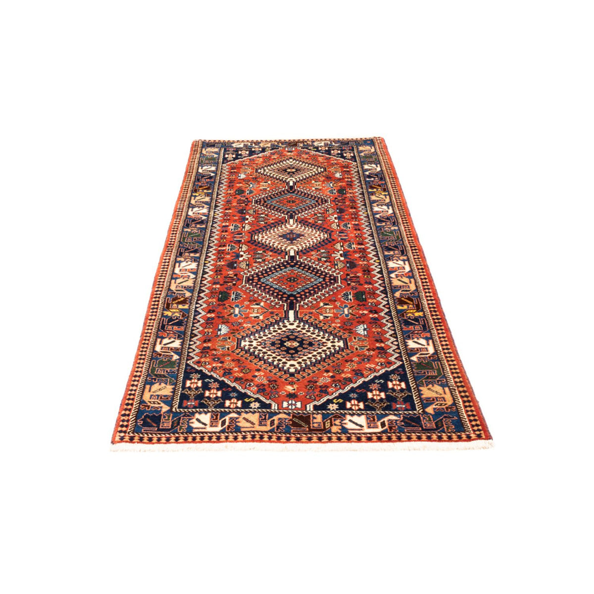 Runner Perser Rug - Nomadic - 210 x 80 cm - red