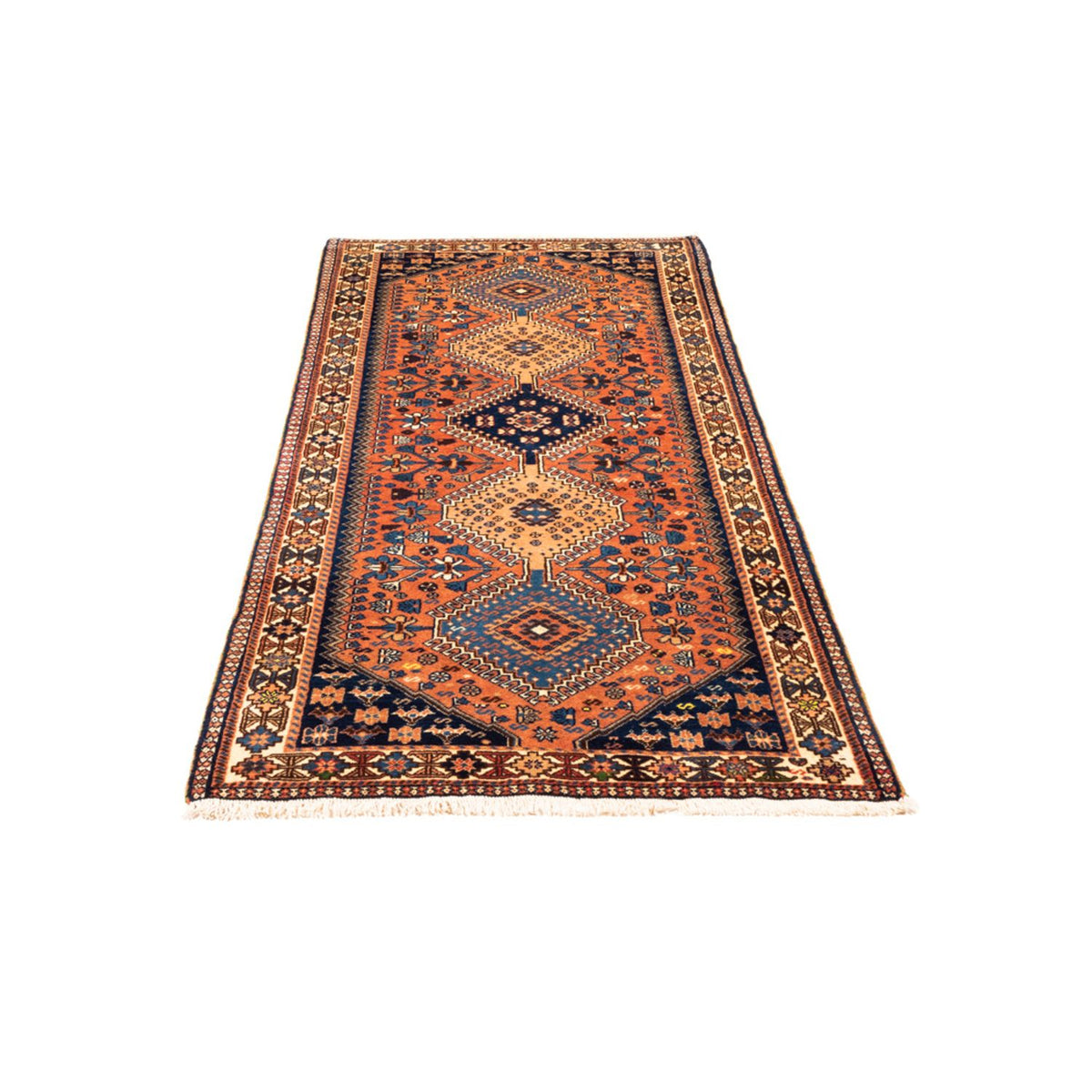Runner Perser Rug - Nomadic - 193 x 85 cm - red