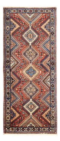 Runner Perser Rug - Nomadic - 194 x 80 cm - red