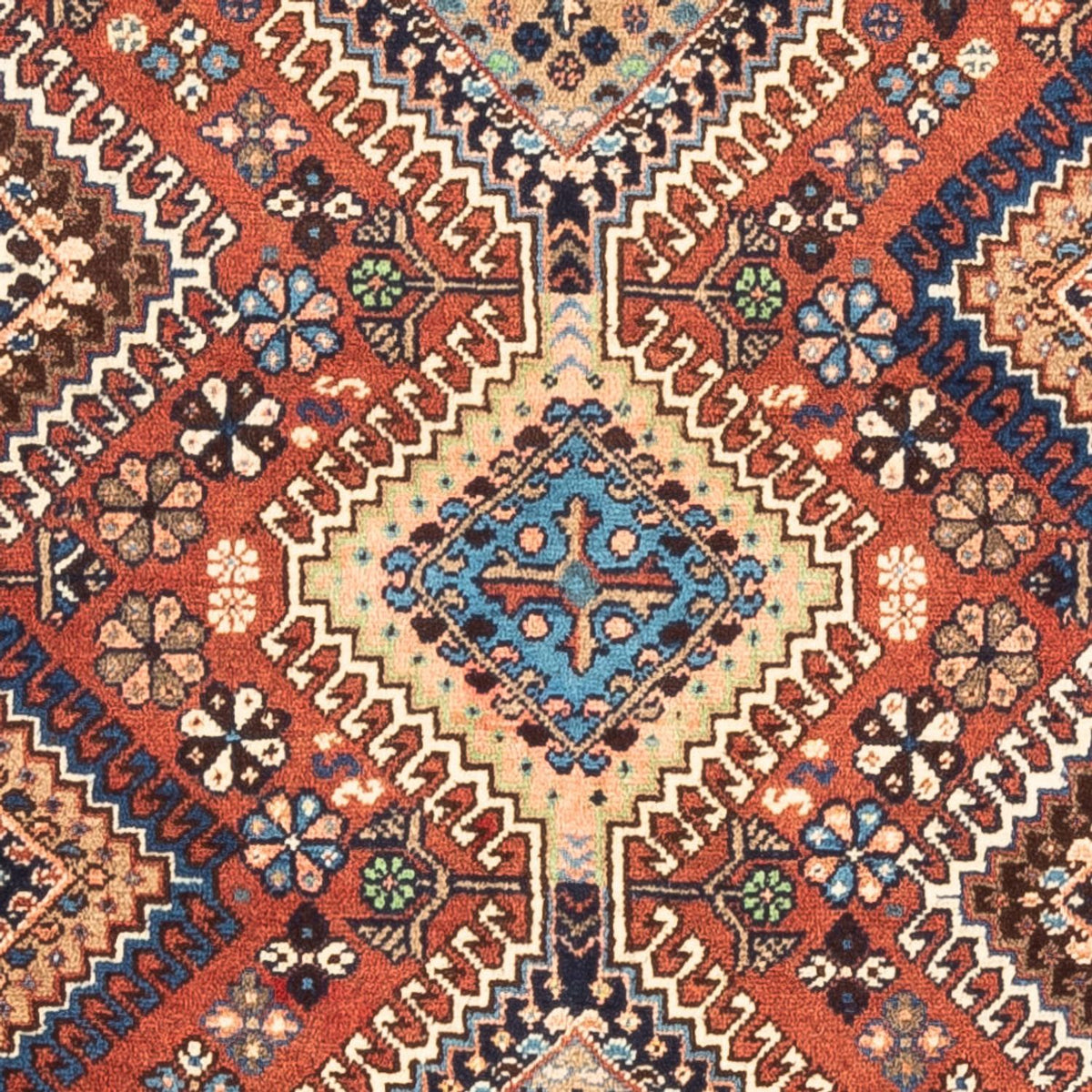 Runner Perser Rug - Nomadic - 194 x 80 cm - red