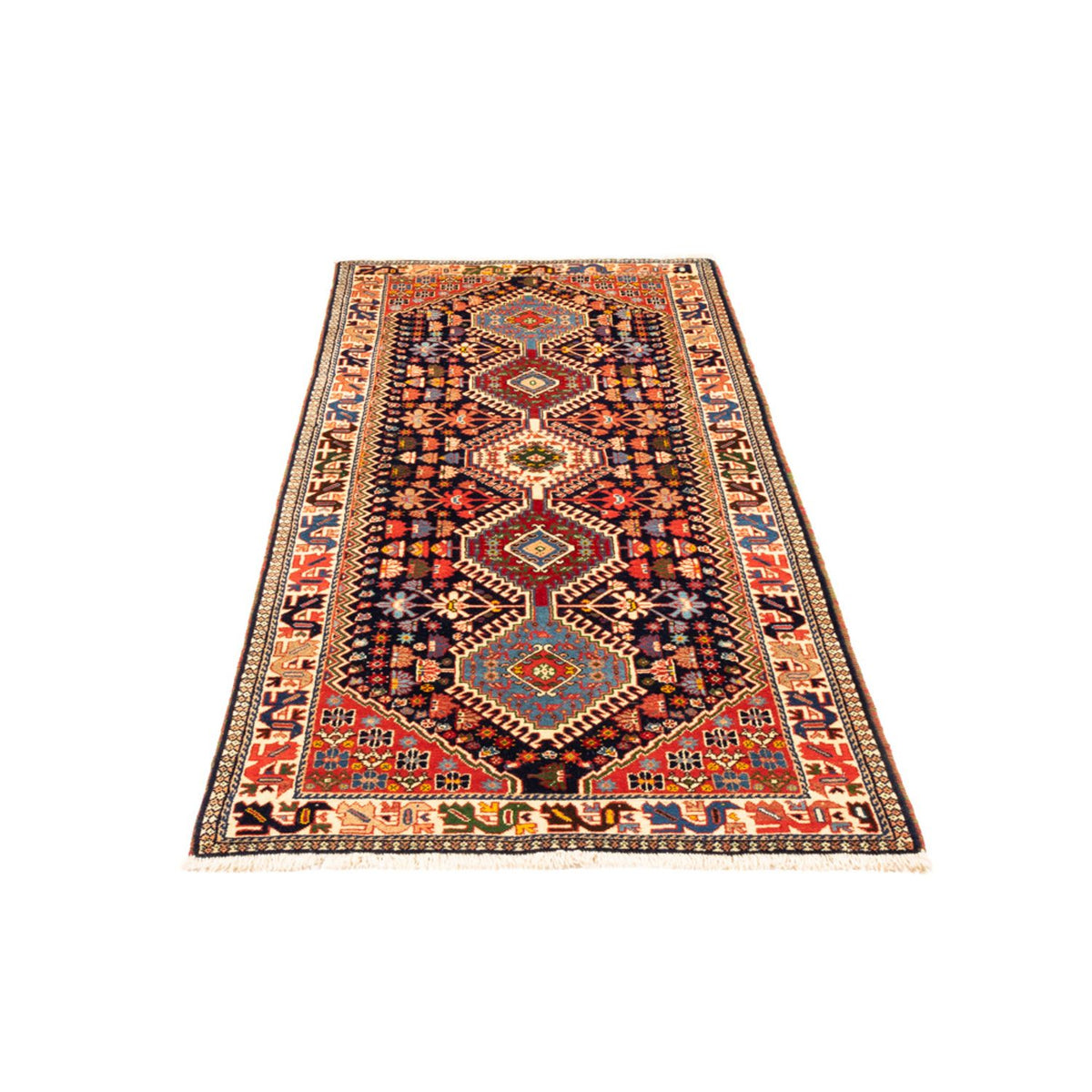 Runner Perser Rug - Nomadic - 207 x 80 cm - dark blue