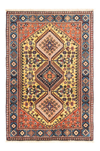 Perser Rug - Nomadic - 123 x 83 cm - yellow