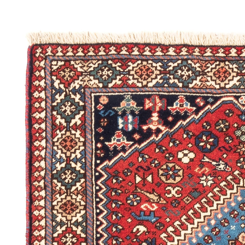 Perser Rug - Nomadic - 132 x 83 cm - red