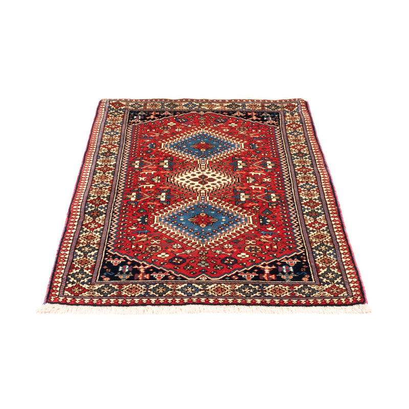 Perser Rug - Nomadic - 132 x 83 cm - red