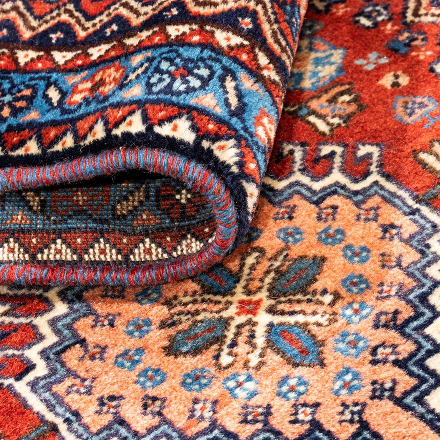 Runner Perser Rug - Nomadic - 153 x 55 cm - red