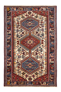 Perser Rug - Nomadic - 122 x 83 cm - cream