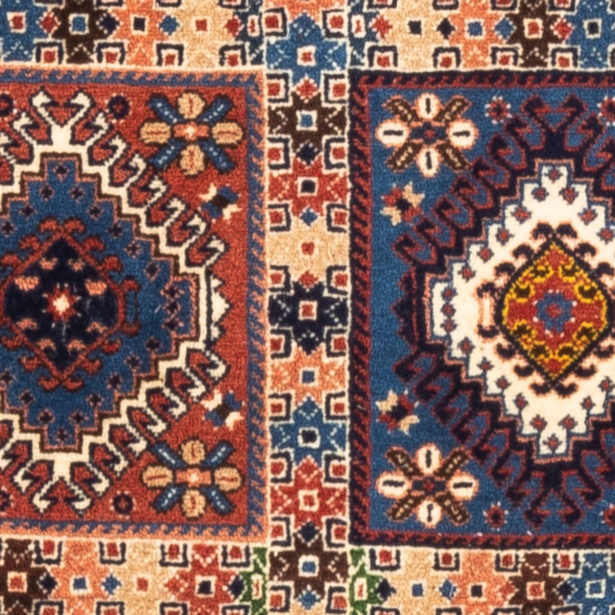 Perser Rug - Nomadic - 124 x 80 cm - multicolored