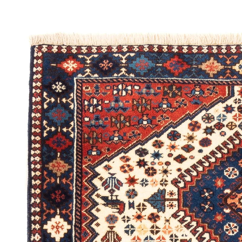 Perser Rug - Nomadic - 128 x 85 cm - cream